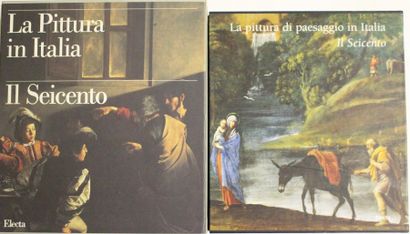 null Ensemble de trois ouvrages sur la peinture italienne : - Roberto CONTINI -Clelia...