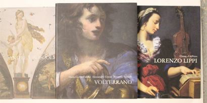 null Ensemble de trois ouvrages sur des artistes italiens : - Chiara d'AFFLITTO,...