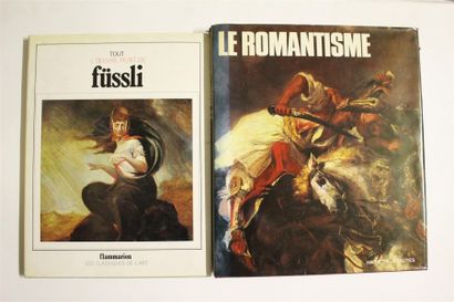 null Ensemble de deux livres : - G. SCHIFF & P. VIOTTO, Tout l'oeuvre peint de Fussli,Collection...