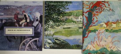 null Ensemble de trois ouvrages sur l'impressionnisme : - Catalogue de l'exposition...