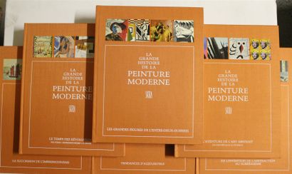 null La Grande histoire de la peinture moderne, Cinq volumes, Collection dirigée...