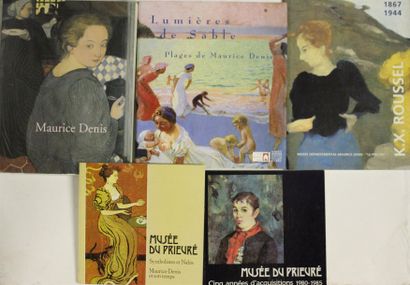 null Ensemble de cinq ouvrages sur Maurice Denis et sur le Musée du Prieuré : - Catalogue...