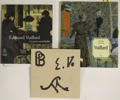 null Ensemble de quatre ouvrages sur Vuillard : - Catalogue de l'exposition «  Edouard...