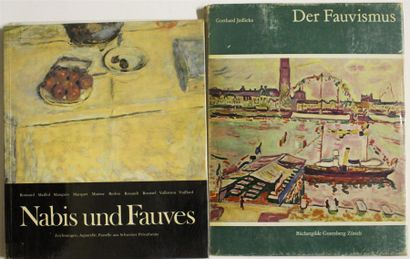 null Deux ouvrages en allemand sur le fauvisme : - Catalogue de l'exposition : « Nabis...