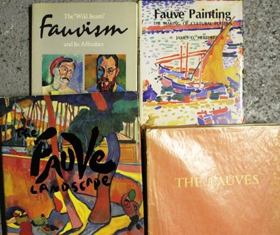 null Ensemble de quatre ouvrages en anglais : - Catalogue d'exposition « Fauvism...
