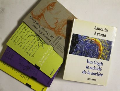 null Ensemble de 4 livres  sur Vincent Van Gogh : - Claire BARBILLON et Serge GARCIN,...