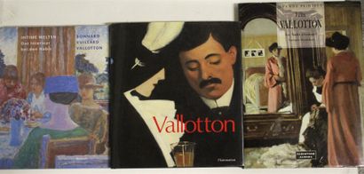 null Ensemble de trois livres sur Félix Vallotton : - Ursula PERUCCHI-PETRI, Intime...