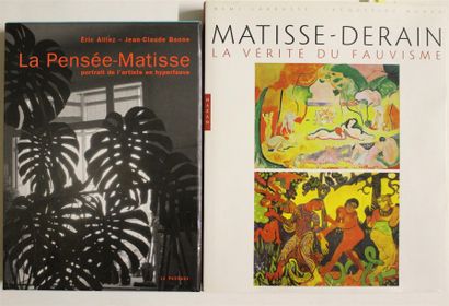 null Ensemble de deux livres : - Eric ALLIEZ et Jean- Claude BONNE, La Pensée-Matisse...