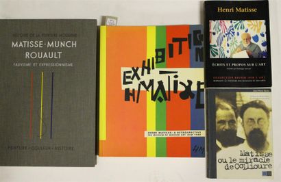 null Ensemble de quatre livres sur Matisse : - Maurice RAYNAL ,Arnold RUDLINGER,...