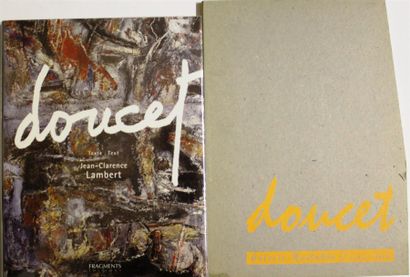 null Ensemble de deux ouvrages sur Jacques Doucet : - Jean-Clarence LAMBERT, Doucet,...