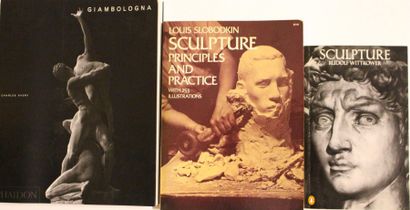 null Ensemble de trois ouvrages sur la sculpture : - Rudolf WITTKOWER, Sculpture...