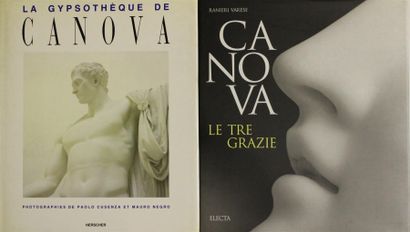 null Ensemble de deux livres sur Canova : - Ranieri VARESE, Canova, le tre grazie,...