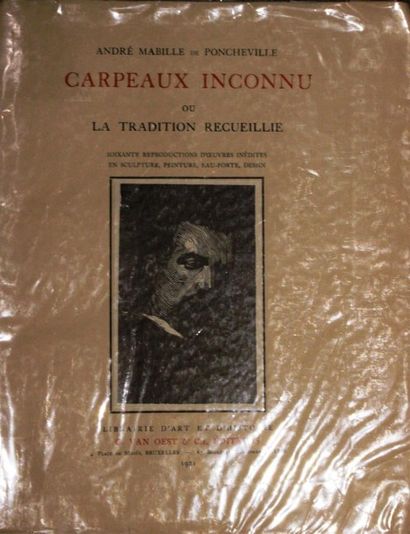 null André MABILLE DE PONCHEVILLE, Carpeaux Inconnu ou la Tradition recueillie, Librairie...