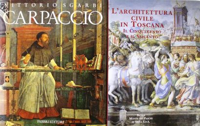 null Ensemble de deux ouvrages : - Vittorio SGARBI, Carpaccio, Fabbri Editore, Milano,...