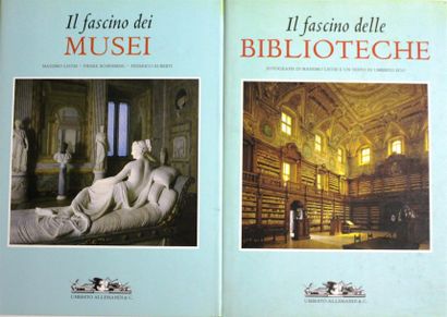 null Ensemble de deux livres : - Umberto ECO & Massimo LISTRI, Biblioteche, Collection...