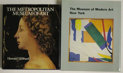 null Ensemble de deux livres sur le MET  et MOMA: - Sam HUNTER, The Museum of Modern...
