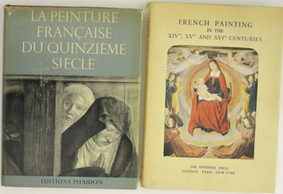 Ensemble de deux livres sur la peinture française :...