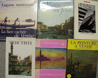 null Ensemble de six livres sur Venise : - Brice MATTHIEUSSENT et Edwige LAMBERT,...