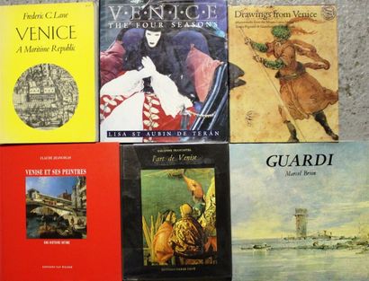 null Ensemble de six ouvrages sur Venise : - Lisa St Aubin de TERAN, Venice, The...