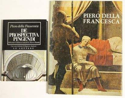 null Ensemble de deux ouvrages sur Piero Della Francesca : - Paolo D'ANCONA, Piero...