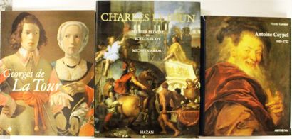 null Ensemble de trois livres : - Catalogue de l'exposition « Georges de la Tour »,...