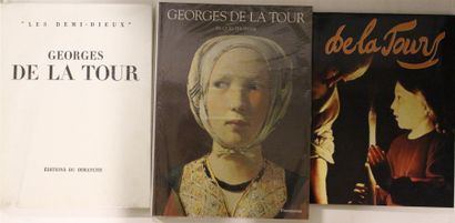 null Ensemble de trois ouvrages sur Georges de la Tour : - Jacques THUILLIER, Georges...