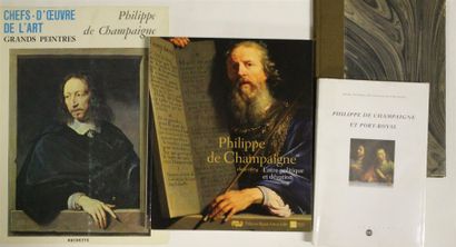 null Ensemble de quatre ouvrages sur Philippe de Champaigne : - Catalogue de l'exposition :...