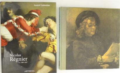 null Ensemble de deux ouvrages sur la peinture française : - Annick LEMOINE, Nicolas...