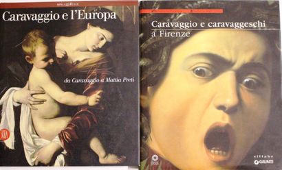 null Ensemble de deux catalogues d'exposition sur Caravage : - Catalogue de l'exposition...