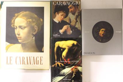null Ensemble de quatre ouvrages sur Caravage : - Catherine PUGLISI, Caravaggio,...