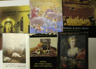 null Ensemble de six ouvrages : - Catalogue de l'exposition « Painting in Florence...