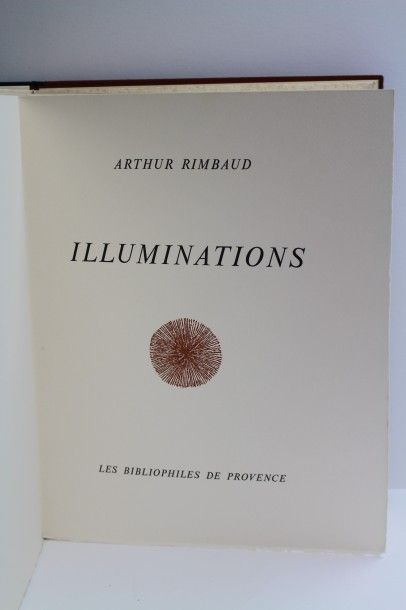 null ILLUMINATIONS. Paris, Les Bibliophiles de Provence, 1978-1979. In-4, en feuilles,...