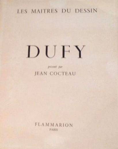 null Jean COCTEAU (1889-1963) Dufy, Les maîtres du dessin, un volume in-folio en...