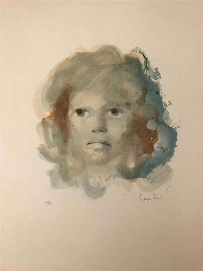 null FINI Léonor (1907-1996)
Visage
Lithographie en couleurs, numérotée 108/150 en...