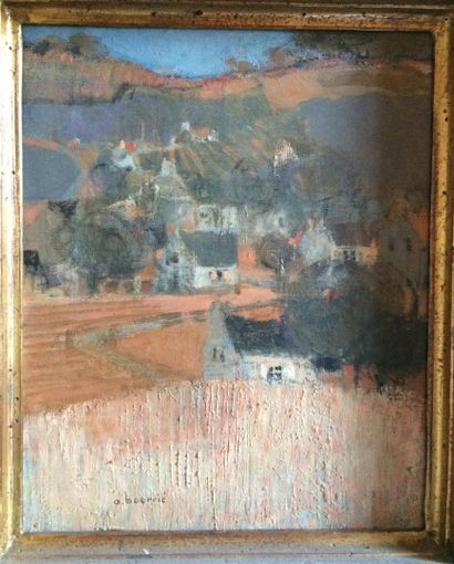 null BOURRIE André (1936)
Le hameau en automne
Huile sur toile, signée en bas à gauche,...
