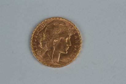 null Pièce de 20 francs or 1911. 
