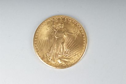 null ETATS-UNIS. UNE PIECE de 20 Dollars en or jaune. Liberty. 1926.
