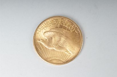 null ETATS-UNIS. UNE PIECE de 20 Dollars en or jaune. Liberty. 1924.
