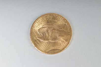 null ETATS-UNIS. UNE PIECE de 20 Dollars en or jaune. Liberty. 1928.