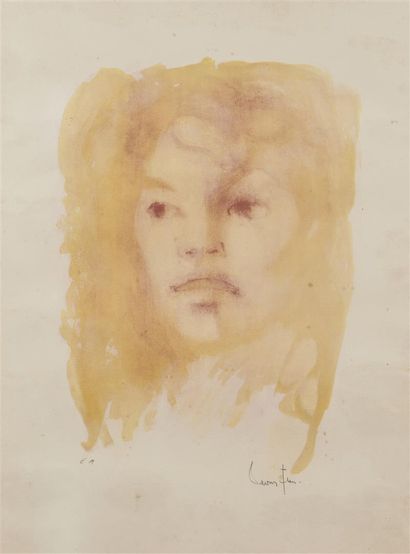 null FINI Léonor (1907-1996)
Portrait de femme
Lithographie en couleurs, justifiée...