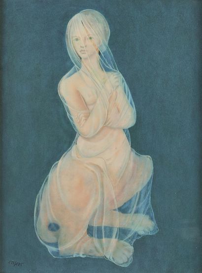 null FINI Léonor (1908-1966)
Sphinx voilé,1973 
Lithographie 
70 x 51 cm
Provenance...