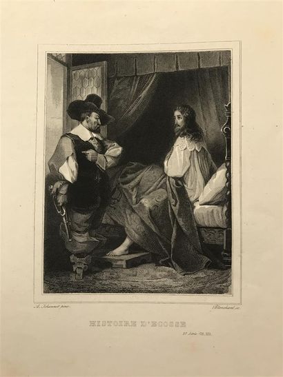 null Alfred et Tony JOHANNOT (1800-1837 et 1803-1852) 
Cahiers de Vignettes pour...