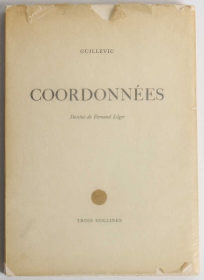 null GUILLEVIC "Coordonnées". Edition des Trois Collines Genève - Paris, 1948. Illustré...