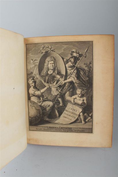 null BROUKHUSIUS, Poematum, David Hoogstratano, Amsterdam, 1711, 1 volume., Belle...