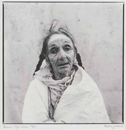 null GARANGER Martin (1935)
Portrait de femme algérienne, 1960
tirage argentique...