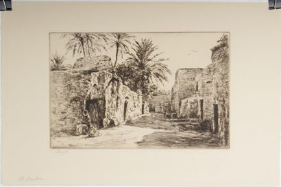 null Ensemble de 16 lithographies par :
 Lucien COUTAUD (1904-1977), Germaine COSTER...