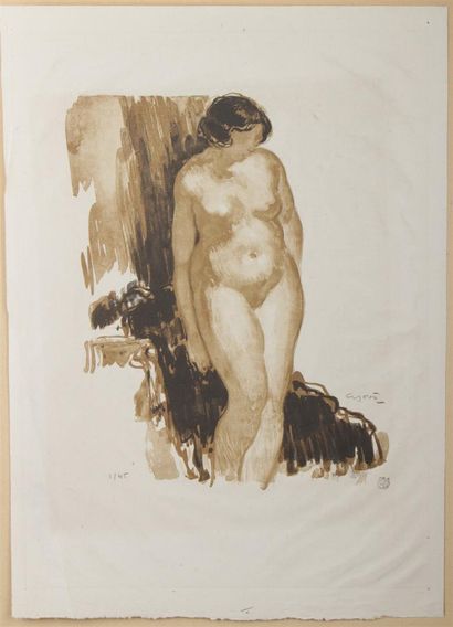 null DIVERS
Lot comprenant lithographies, affiches d'expositions, dessins, reproduction,...