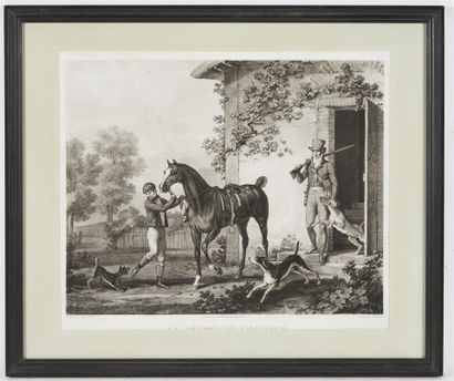 null Carle VERNET (1758-1836), d'après : 
Le chasseur, Le départ du chasseur, Le...