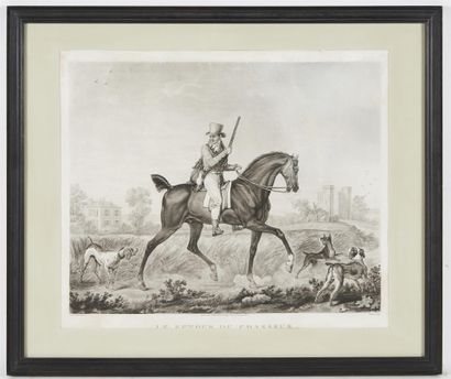 null Carle VERNET (1758-1836), d'après : 
Le chasseur, Le départ du chasseur, Le...