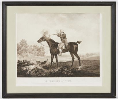 null Carle VERNET (1758-1836), d'après : 
Le chasseur, Le départ du chasseur, Le...